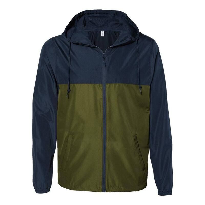 インディペンデントトレーディング レディース アウター ジャケット・ブルゾン Independentrading Co Lightweight Windbreaker FullZip Jacket C