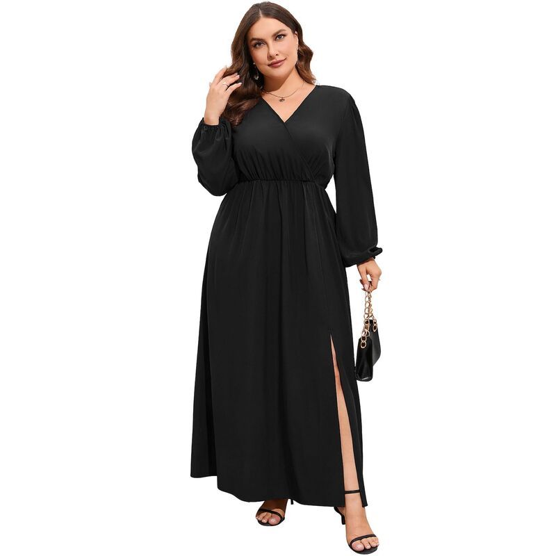 コジョイン レディース トップス ワンピース Vネック ハイウエスト プリーツ フリル Kojooin Womens Ruffle Babydoll Dresshort Sleeve V Neck H