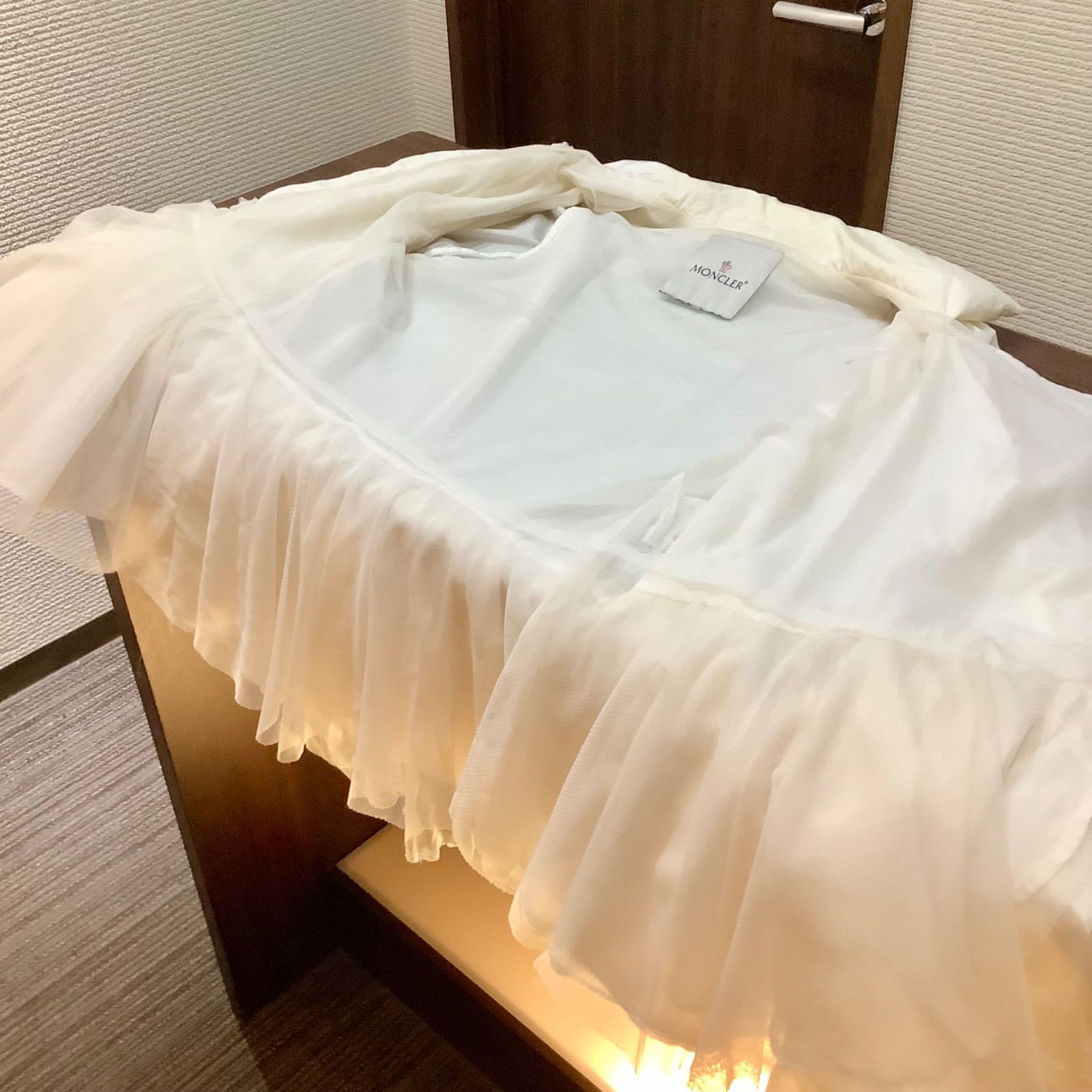 モンクレール × サカイ MONCLER sacai SONOMI フリル ブルゾン