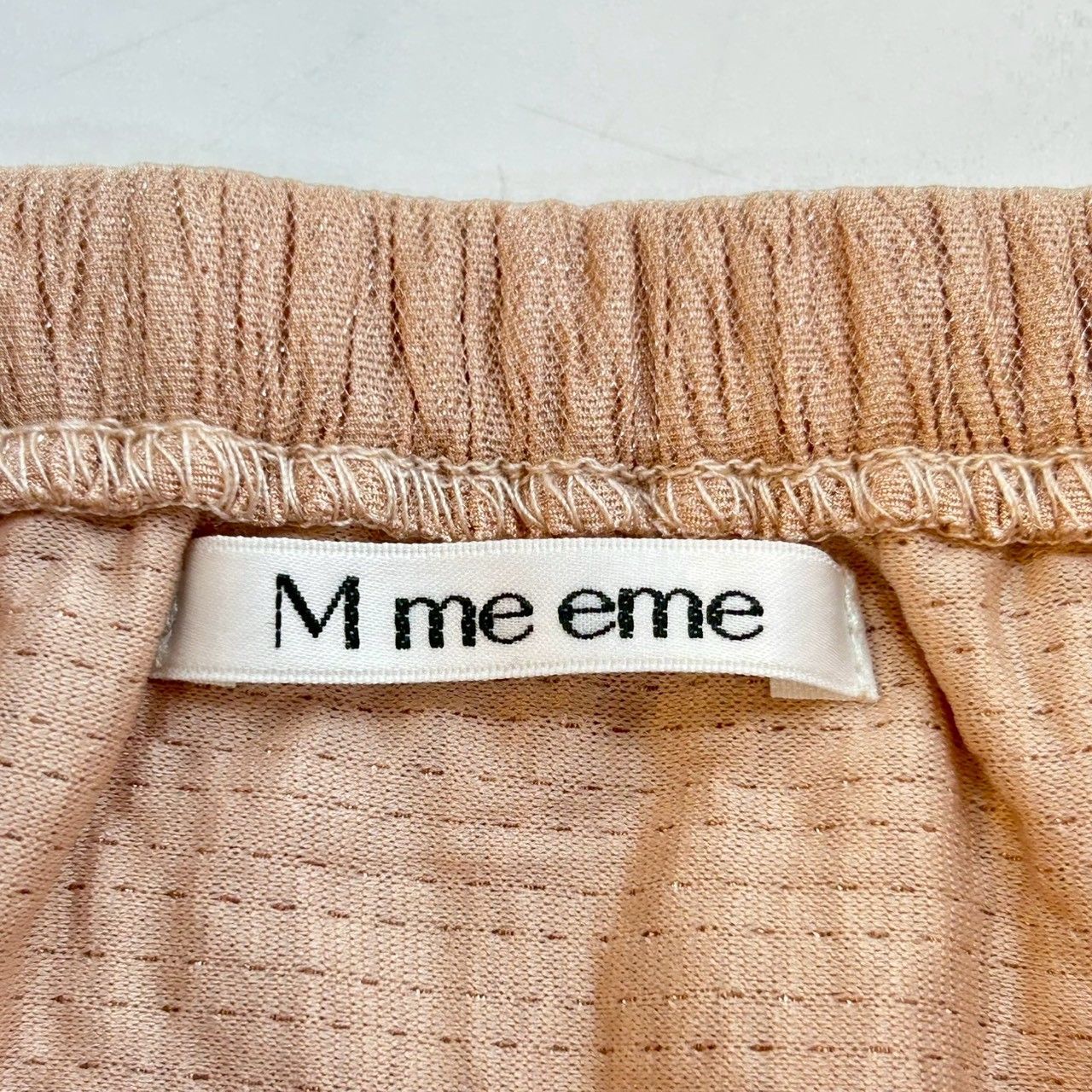 新品 タグ付 未使用 m.me.eme エムミーエメ リボンチュールキャンディ