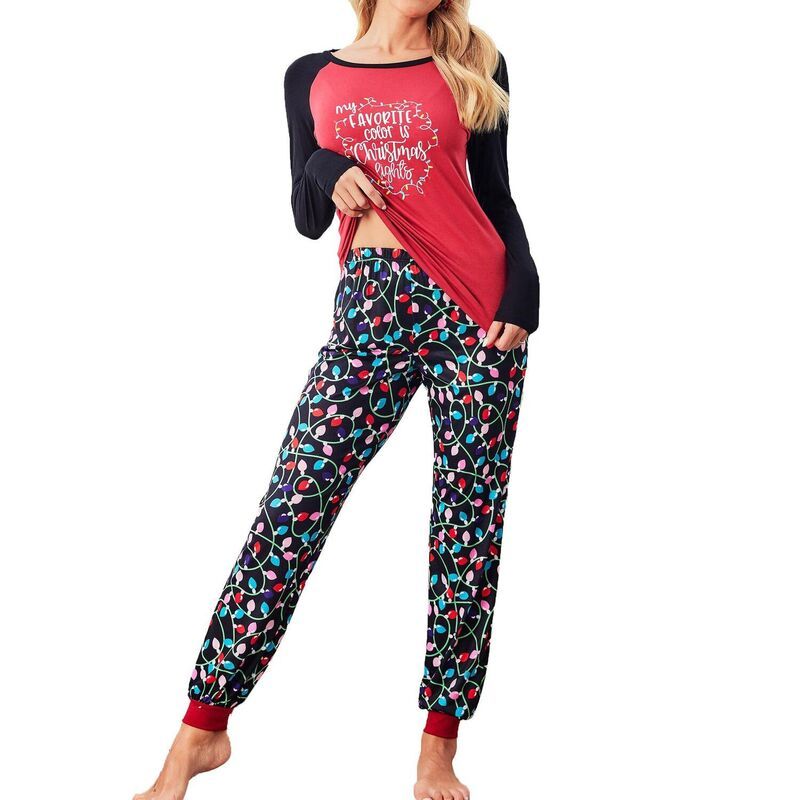 エコアー レディース アンダーウェア ナイトウェア プリント パンツ Ekouaer Womens Pajama Set Christmas Pjs Long Sleeve Printops and