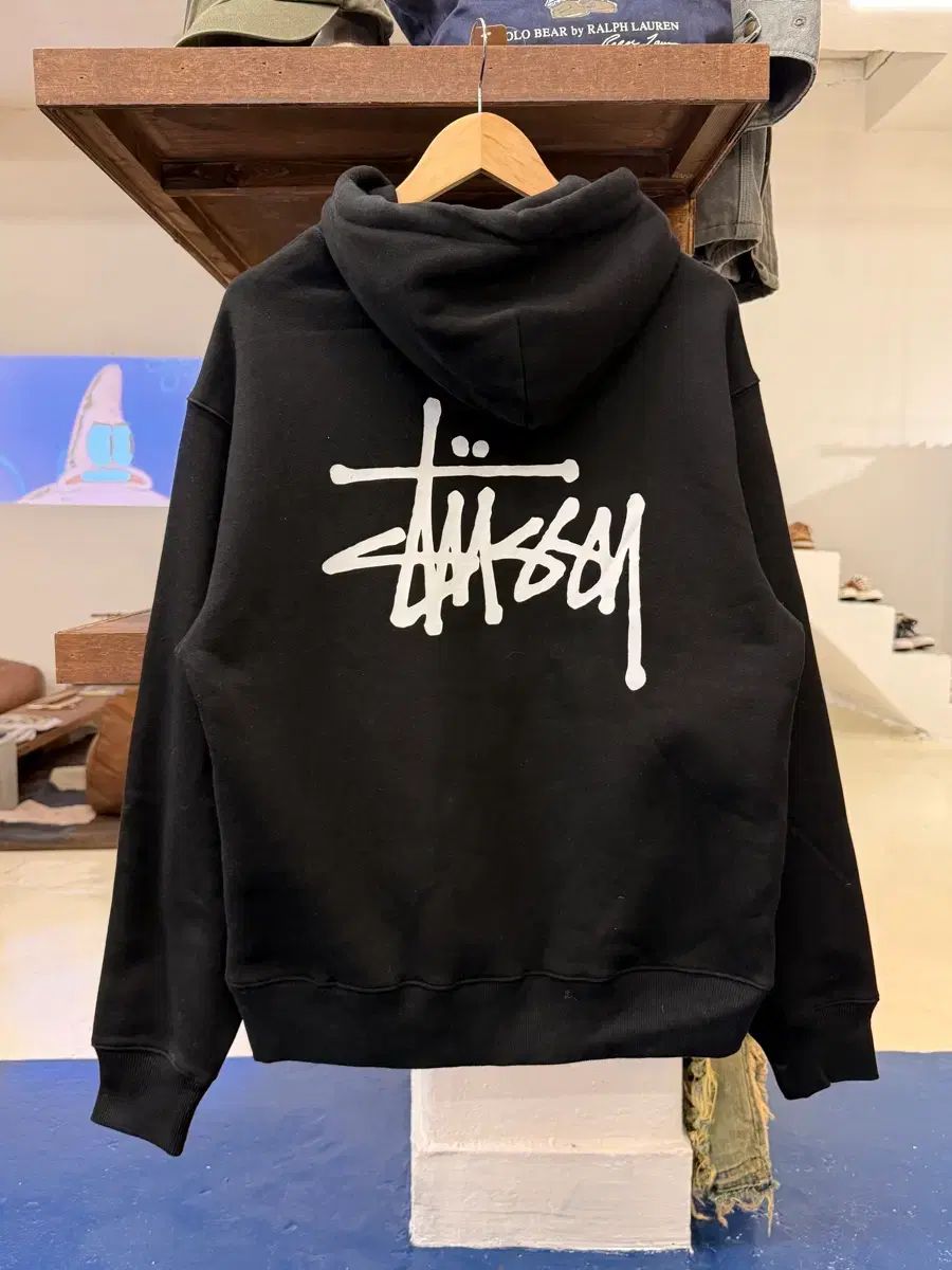 STUSSY ステューシー ブラック 新品 WHO フードTシャツ