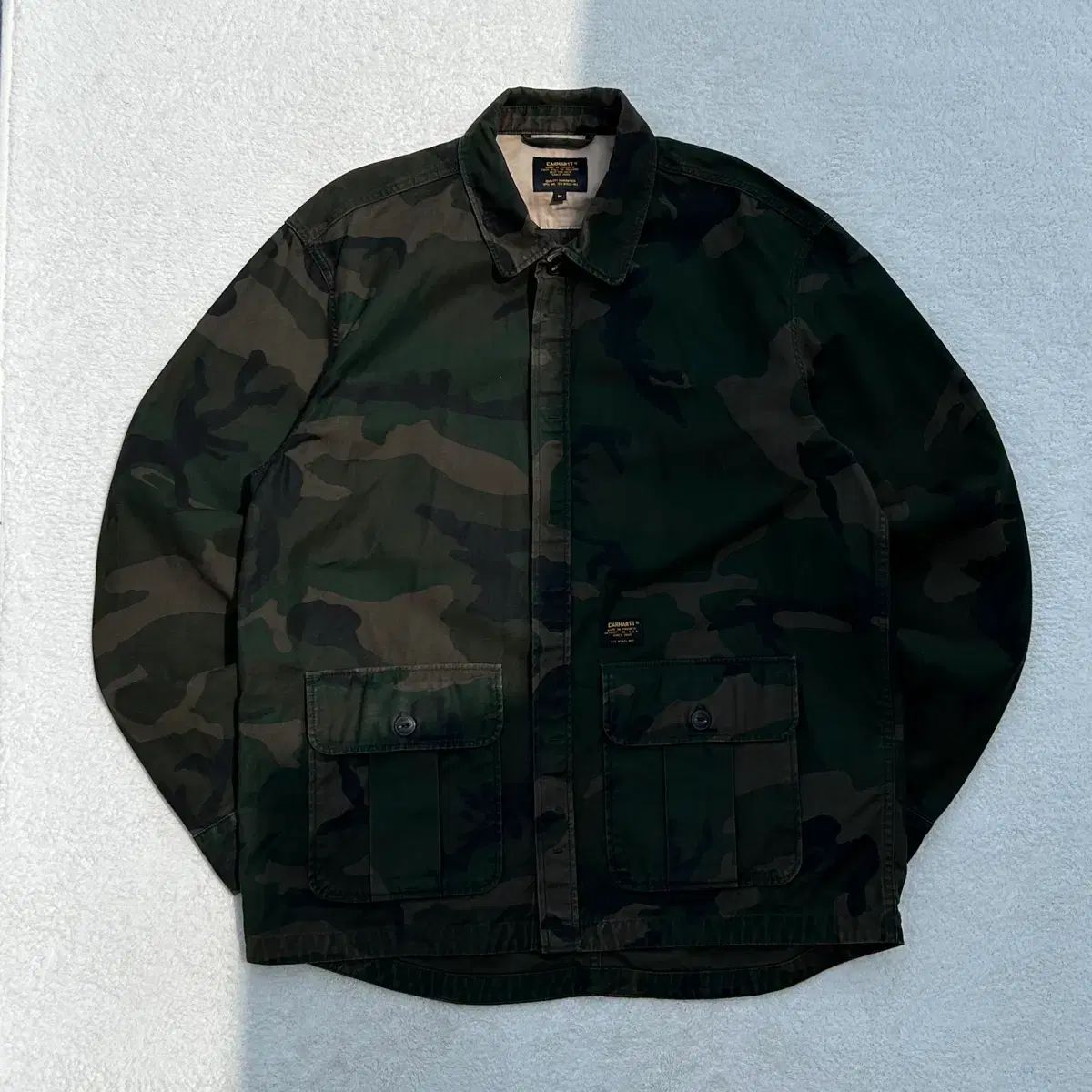 Carhartt WIP カモフラ アンダーウール シャツ ジャケット