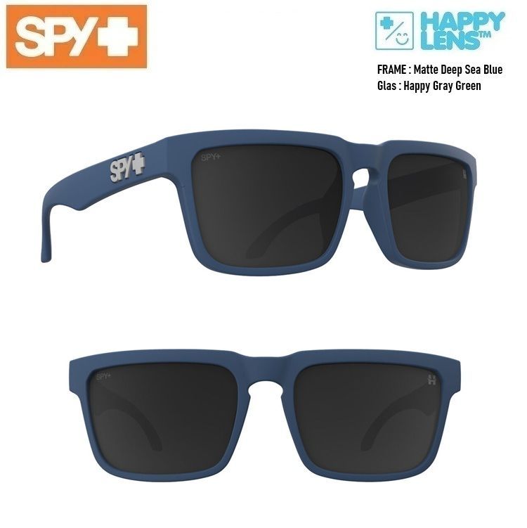 SPY OPTIC スパイ 【 HELM ヘルム 】HAPPY LENS【 Matte Deep Sea Blue - Happy Gray Green 】ハッピーレンズ　送料無料！！スパイサングラス正規品 happylens 6700000000260