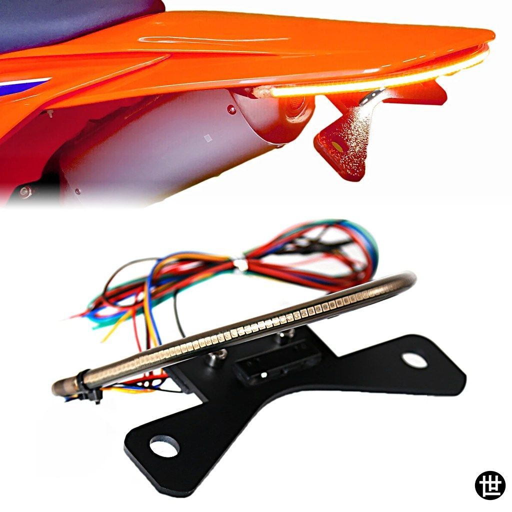 KTM 500 500 EXC-F 2021-2023用 LEDスモークフェンダーエリミネーター一体型テールライト