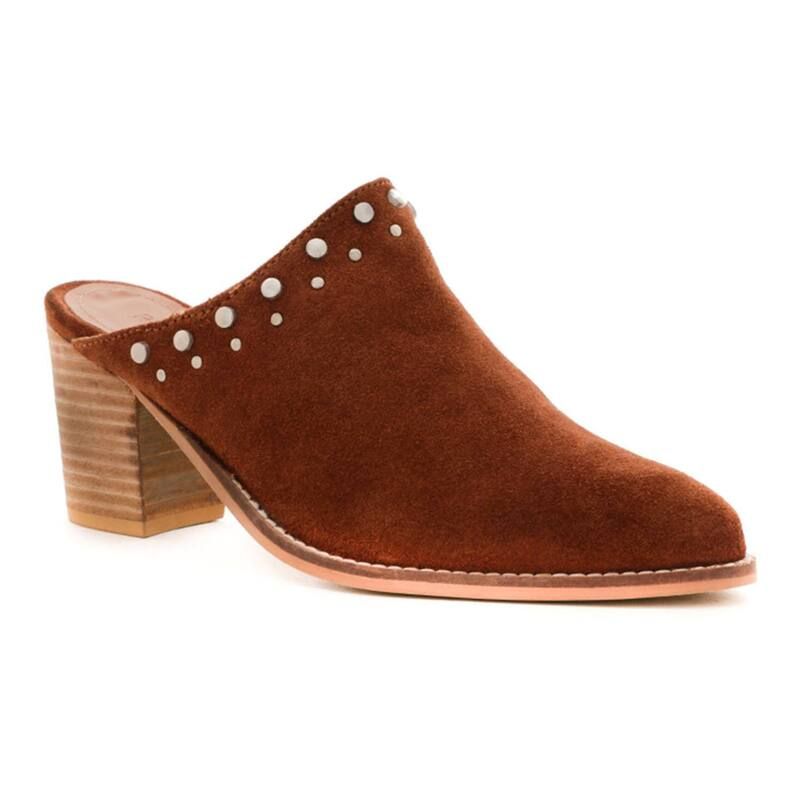 ラグアンドコー レディース シューズ サンダル スエード Rag Co Leslie Womensuede Mules Tan タン