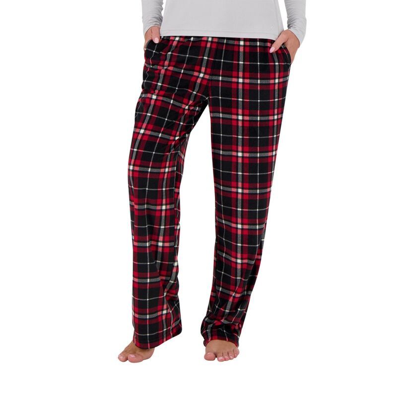 ヒートホルダーズ レディース アンダーウェア ナイトウェア プラスサイズ パンツ Womens Heat Holders Microplush Cozy Pajama Pants Red Black
