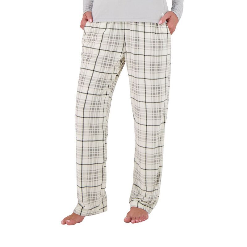 ヒートホルダーズ レディース アンダーウェア ナイトウェア プラスサイズ パンツ Womens Heat Holders Microplush Cozy Pajama Pants Gray Cream