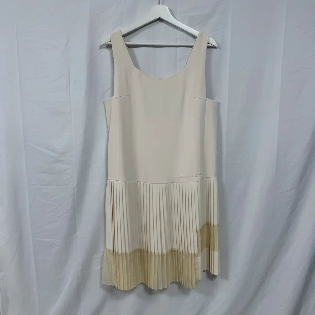 LUCKY CHOUETTE ラッキーシュエトゥ レイヤード プリーツ ONE PIECE