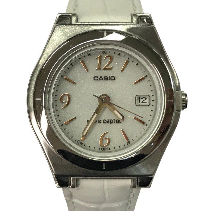 CASIO wave ceptor 腕時計 レディース アナログ タフソーラー 電波
