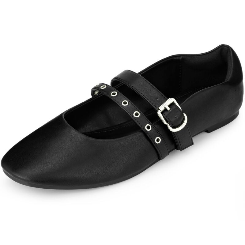 ブリスフルステップ レディース シューズ サンダル BLISSFUL STEP Womens Ballet Flats Pumps Adjustable Buckle Comfortable Mary