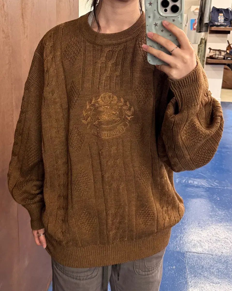 Burberry バーバリー ビッグクレスト ニット
