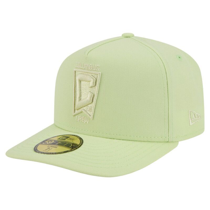 ニューエラ レディース アクセサリー 帽子 Mens New Era Green Columbus Crew Color Pack AFrame 59FIFTY Fitted Hat Cbc Gree