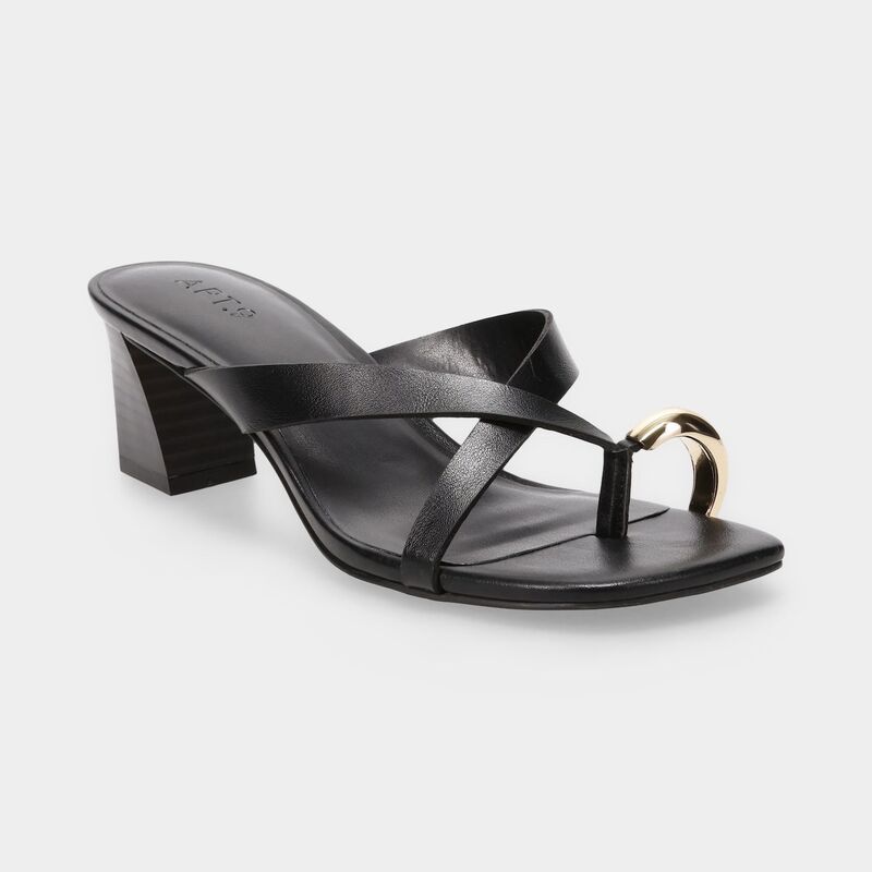アプトナイン レディース シューズ パンプス サンダル ヒール Apt 9 Princie Womens Open Toe Block Heel Sandals Black ブラック