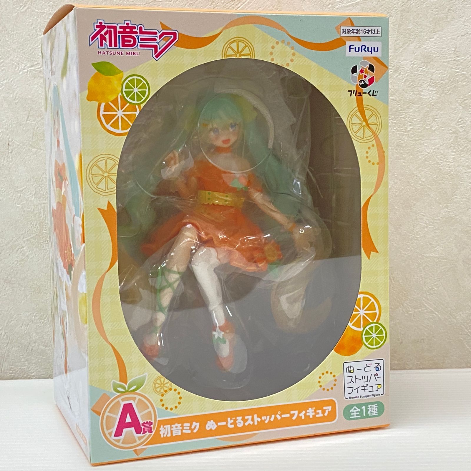 FuRyu フリューくじ A賞 初音ミク ぬーどるストッパーフィギュア 中古