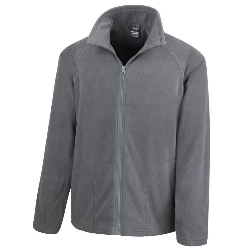 リザルト レディース アウター ジャケット・ブルゾン フリース Result Core Mens Micron Anti Pill Fleece Jacket Charcoal チャコール