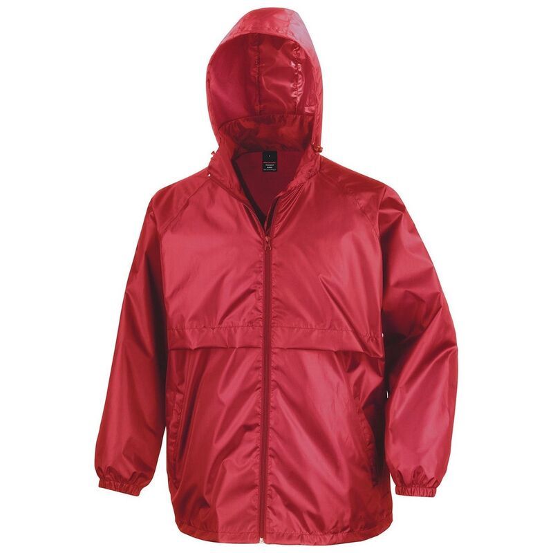 リザルト レディース アウター ジャケット・ブルゾン Result Core Mens Windbreakered レッド