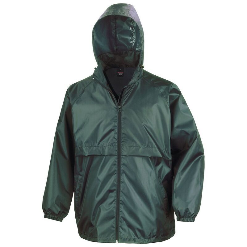 リザルト レディース アウター ジャケット・ブルゾン Result Core Mens Windbreaker Bottle Green グリーン