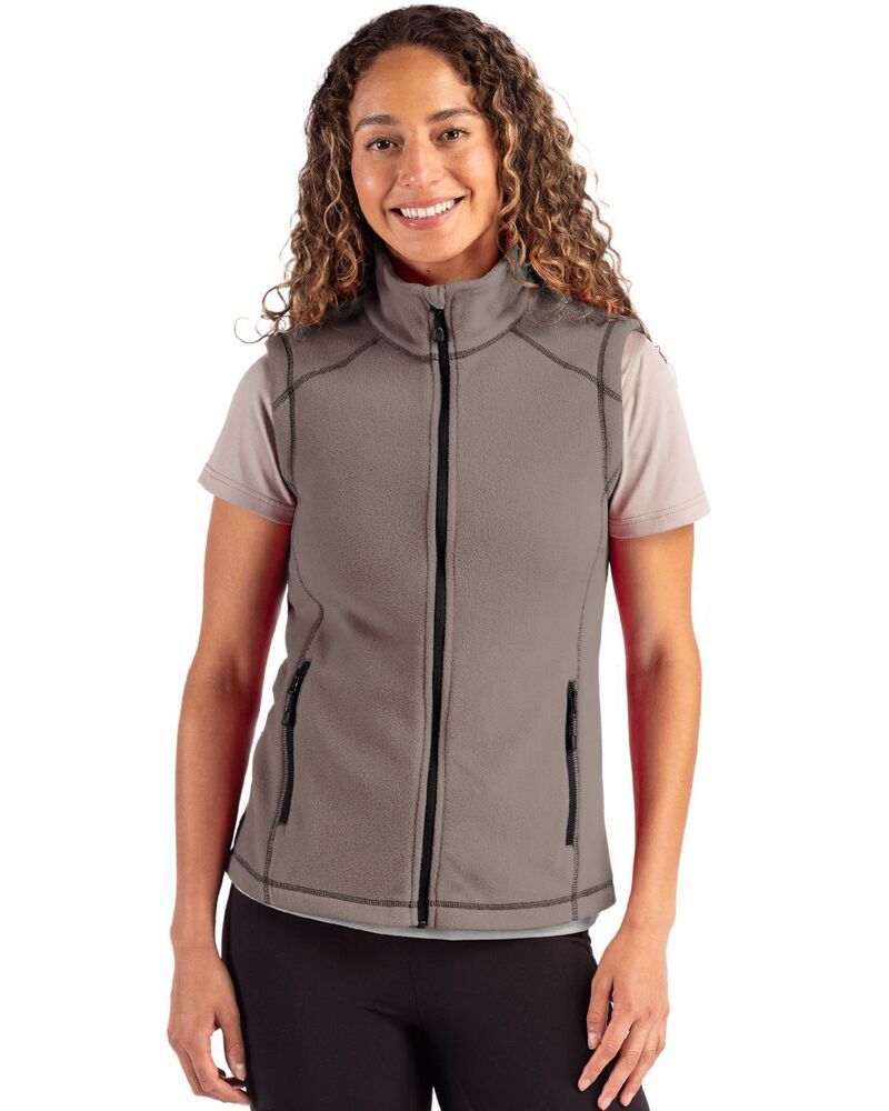クリーク レディース アウター ジャケット・ブルゾン ベスト フリース Clique Powderecycled Fleece Womens Vest Pure Slate スレート