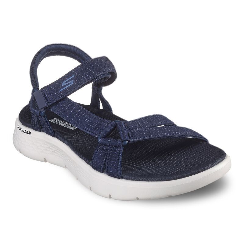 スケッチャーズ レディース シューズ サンダル Skechers GO WALK Flex Sandal Sublime Womensandals Navy ネイビー