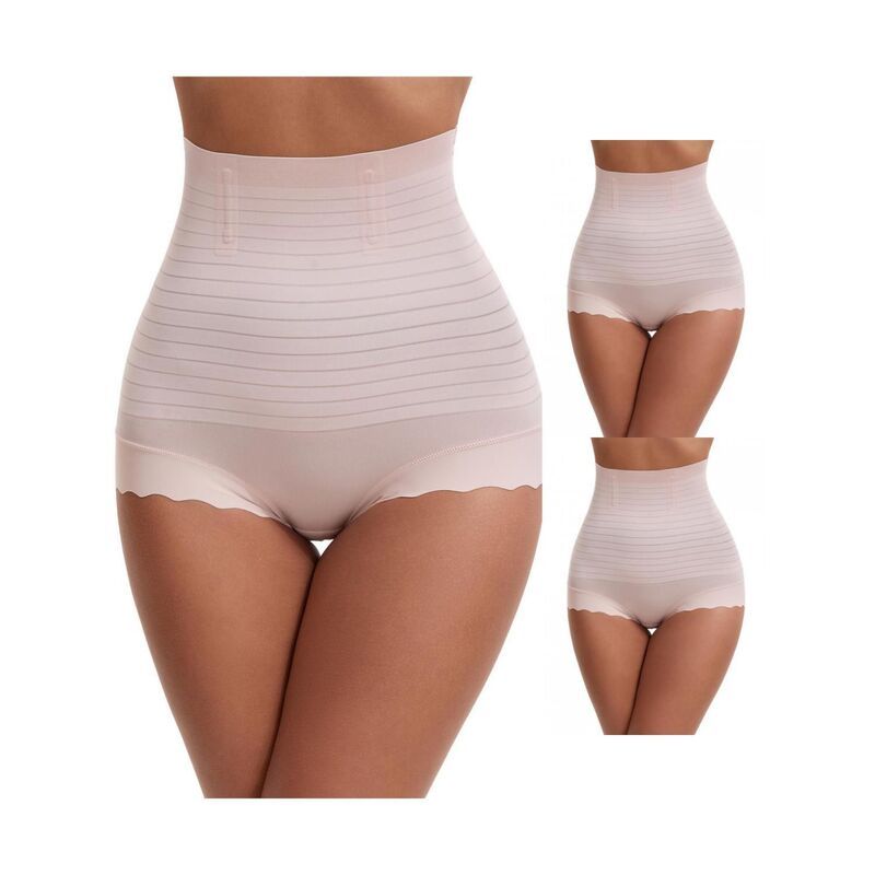 インスパイア シック レディース ボトムス カジュアルパンツ ショートパンツ INSPIRE CHIC 3 Packs Womens Tummy Control Shapewear Panties H