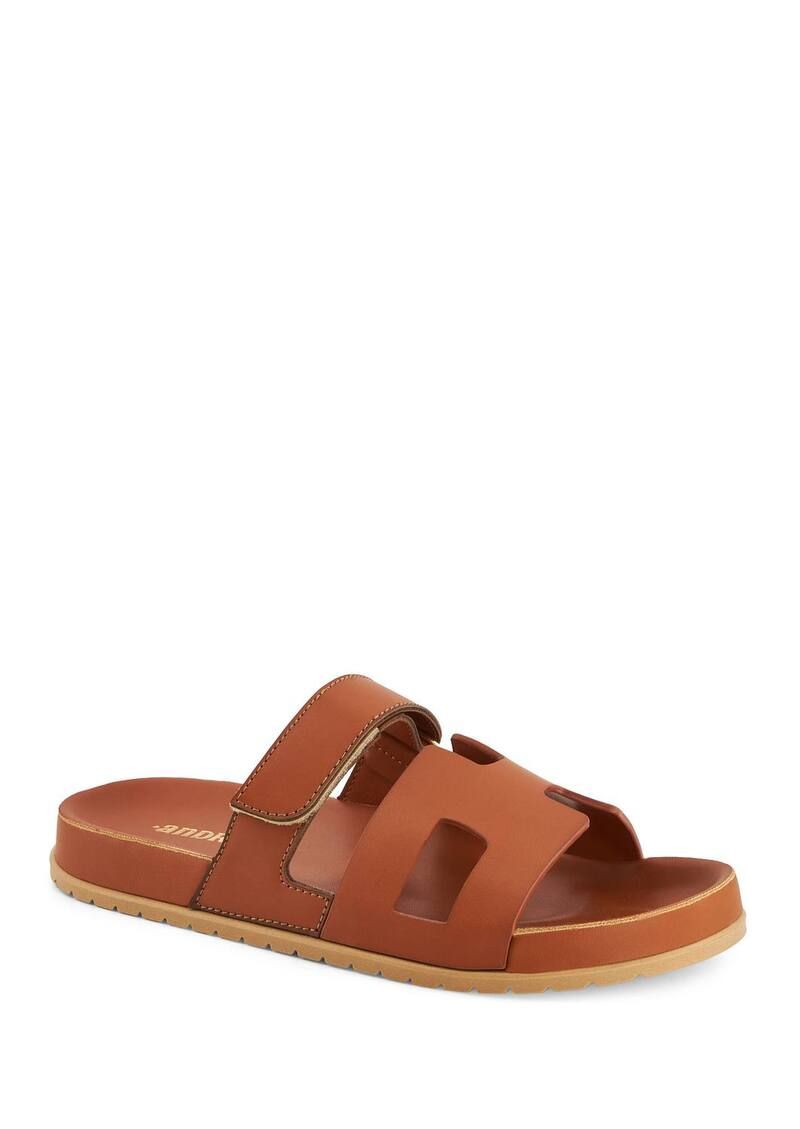 アンドレア レディース シューズ サンダル Andrea Hook and Loop Casual Sandals 84179 Honey