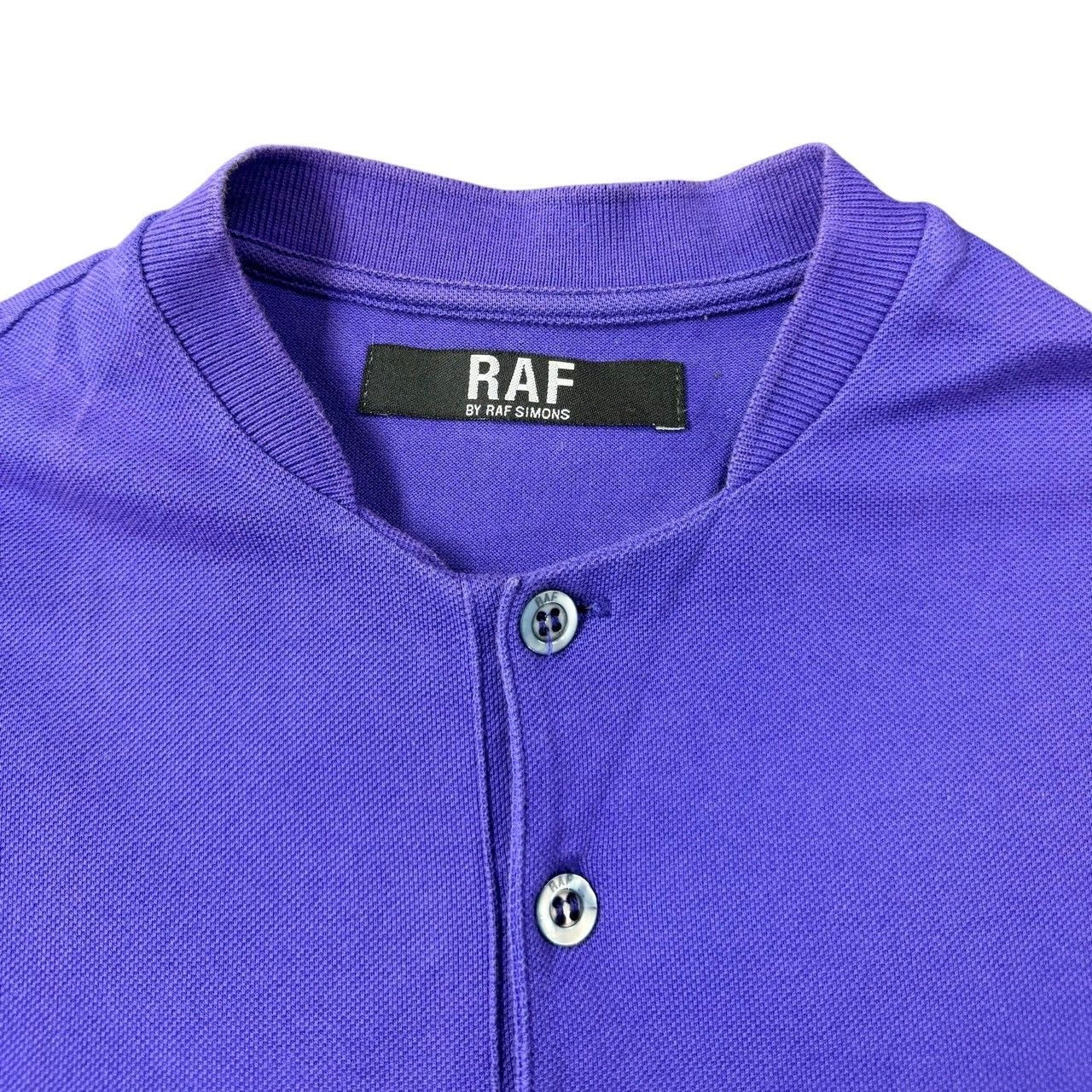 RAF BY RAF SIMONS ラフバイラフシモンズ 09SS ポロシャツ XS パープル 