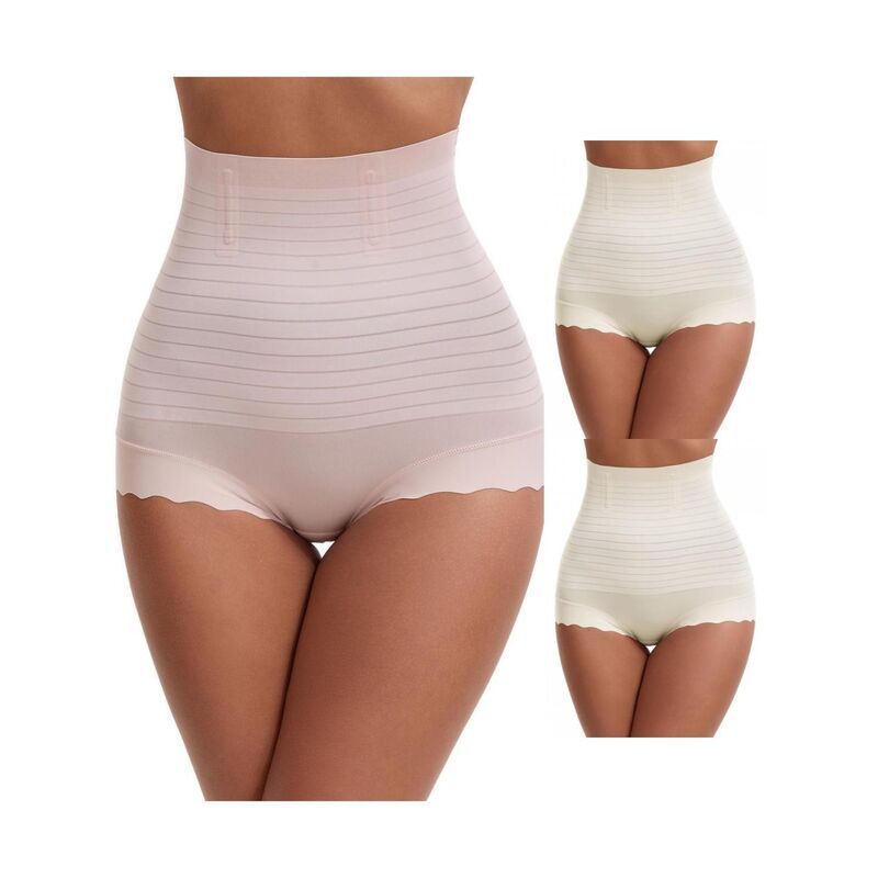 インスパイア シック レディース ボトムス カジュアルパンツ ショートパンツ INSPIRE CHIC 3 Packs Womens Tummy Control Shapewear Panties H