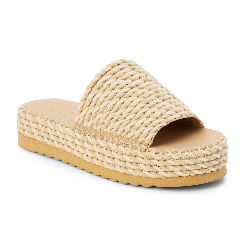 ビーチバイマティス レディース シューズ サンダル Beach by Matisse Del Mar WomenslipOn Sandals Natural Rope