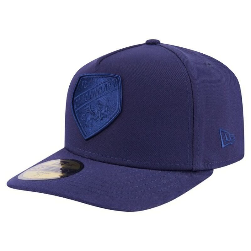 ニューエラ レディース アクセサリー 帽子 Mens New Era Navy FCincinnati Color Pack AFrame 59FIFTY Fitted Hat Fcc Navy ネイ