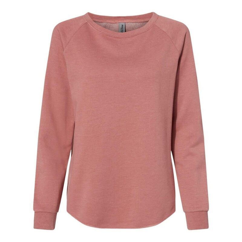インディペンデントトレーディング レディース アウター ニット・セーター クルーネック スウェット シャツ Independentrading Co Women s California Wave W