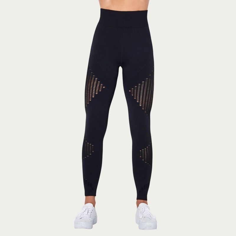 アンナカシ レディース ボトムス カジュアルパンツ ハイウエスト リブ レギンス AnnaKaci Womensseamless High Waist Patterned Leggings with