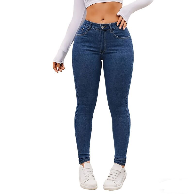 クリアフラワー レディース ボトムス カジュアルパンツ スリムフィット デニム ジーンズ ClearFlower Womens High Waisted Skinny Jeanstretch Deni