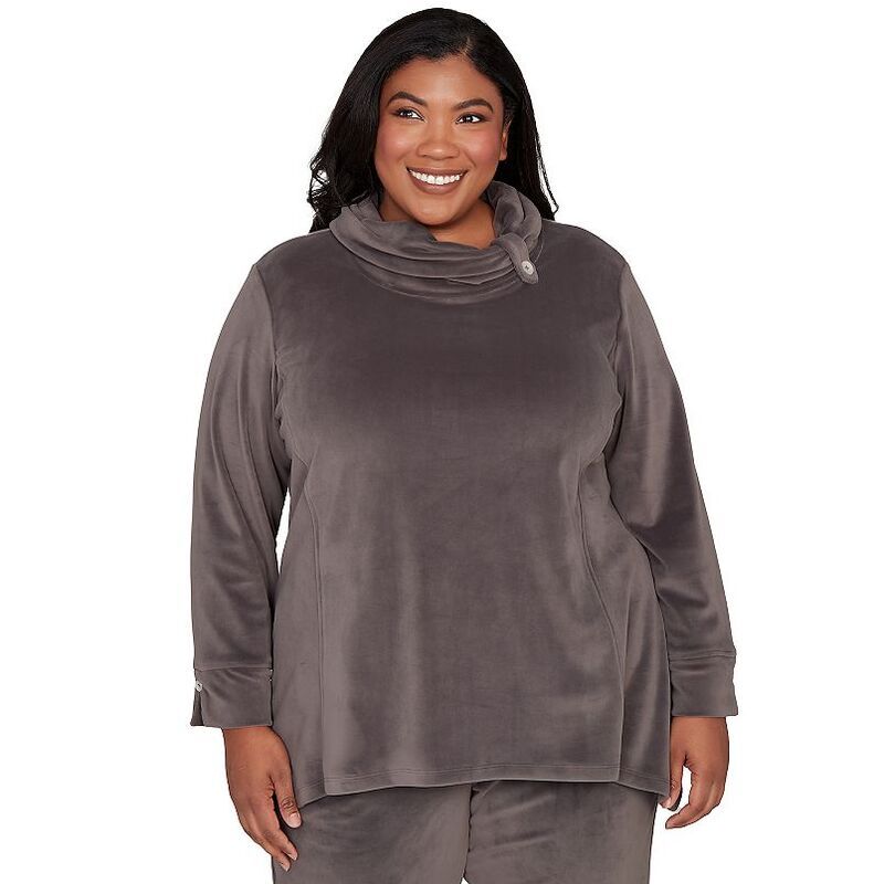 アルフレッド ダナー レディース トップス Tシャツ プラスサイズ Plusize Alfredunner Luxe Cowl Neck Top No Color