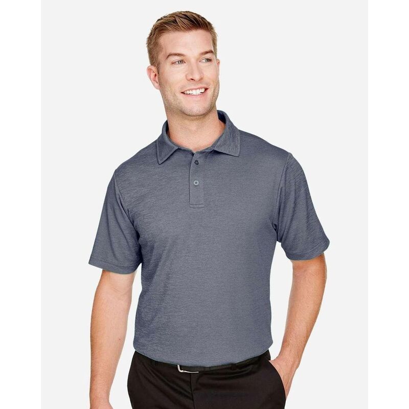 デボンアンドジョーンズ レディース トップス Tシャツ ポロシャツ Devon Jones CrownLux Performance Address Mlange Polo Navy Heather