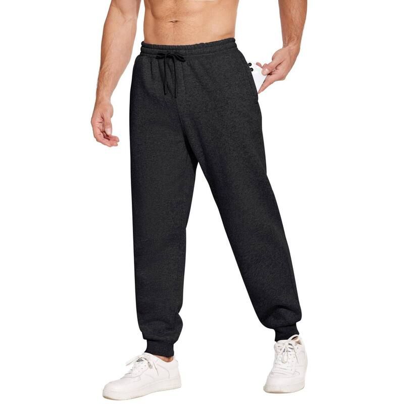 ピンスパーク レディース ボトムス カジュアルパンツ スウェットパンツ ジョガーパンツ フリース Pinspark Men Sweatpants with Zipper Pocketsweat Pan