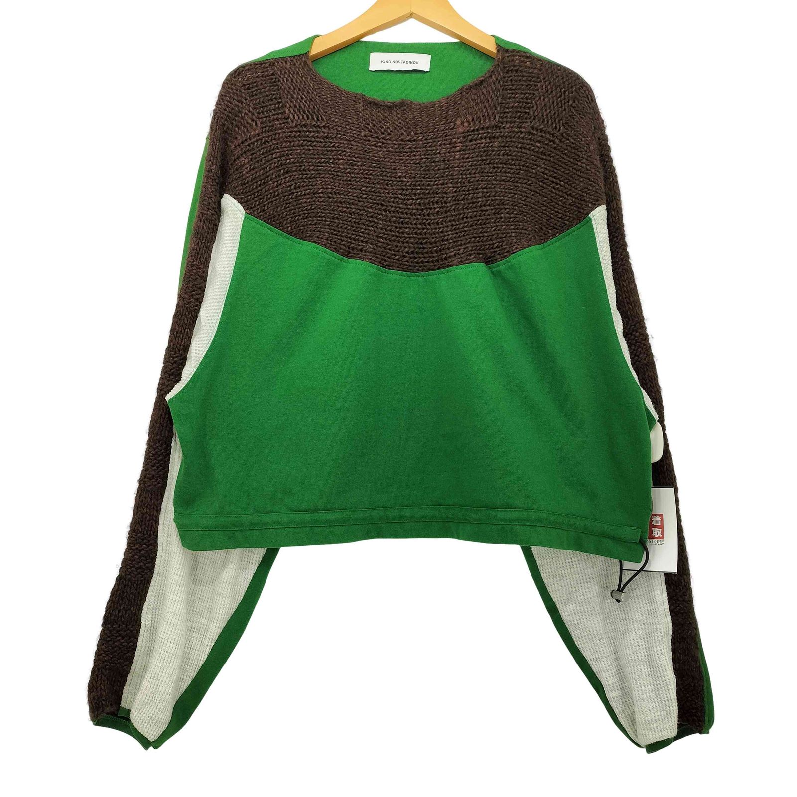 キココスタディノフ KIKO KOSTADINOV 23AW SOLON KNIT HYBRID LS TOP メンズ EUR：44
