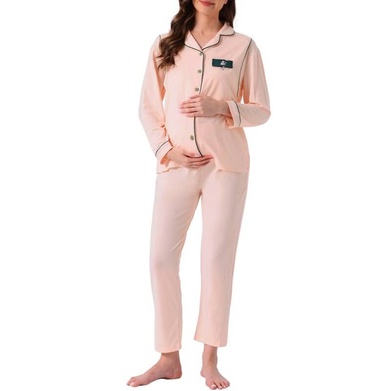 インスパイア シック レディース アンダーウェア ナイトウェア ボタンダウン マタニティ INSPIRE CHIC Womens Nursing Postpartum Sleepwear Breast
