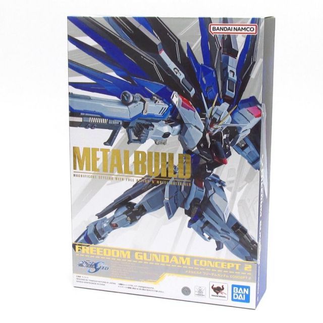 未開封品 バンダイ METAL BUILD フリーダムガンダム CONCEPT 2 機動