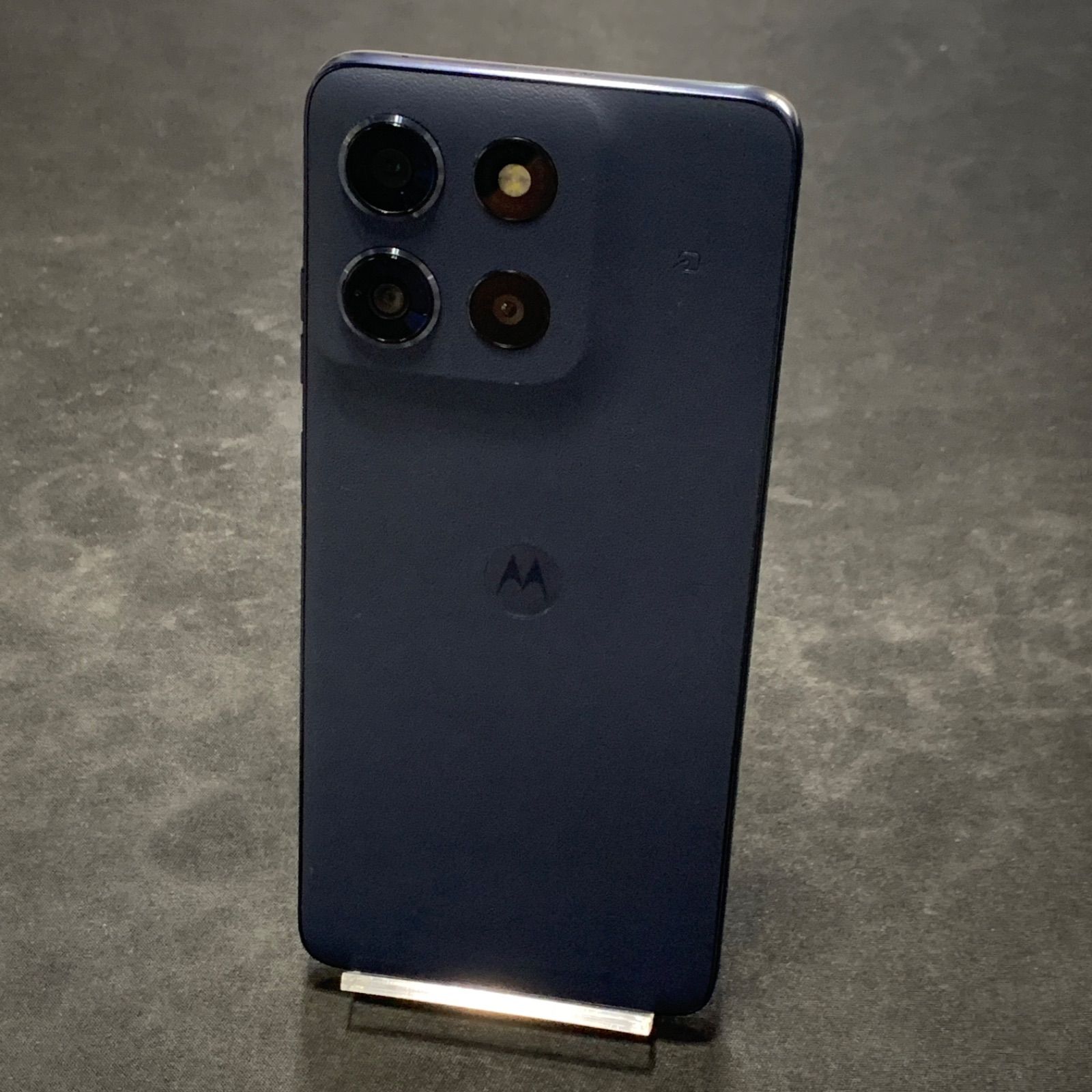 【中古品】moto g 66y 5G SIMロック解除済 128GB A501MO ブラックオイスター 利用制限△