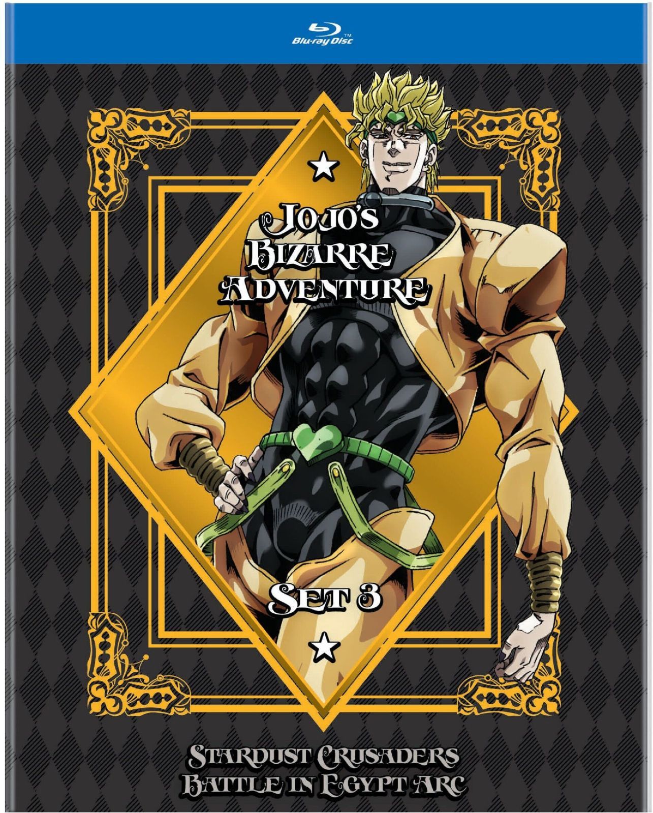 Jojo's Bizarre Adventure Set 3: Stardust Crusaders - Battle In Egypt [Blu-ray]