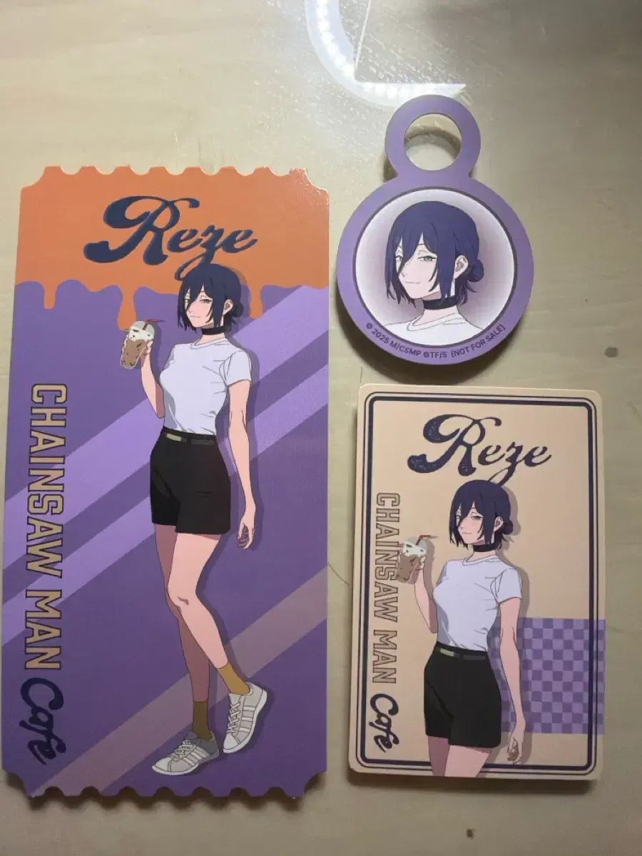 チェンソーマン カフェ レゼ 特典 セット 出品