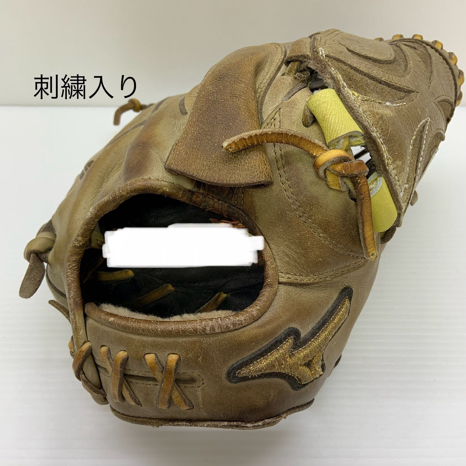 ミズノ MIZUNO ミズノプロ mizunopro 硬式 大人 一般 投手用 グローブ ピッチャー グラブ 右投げ オーダー 中古品 野球 8972