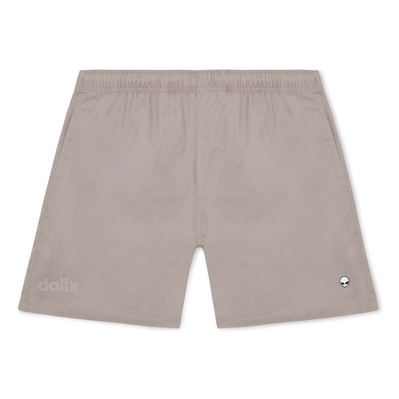 ダリックス レディース ボトムス ハーフパンツ・ショーツ Dalix Mens Lil Alien Midweight Beach Short Mushroom
