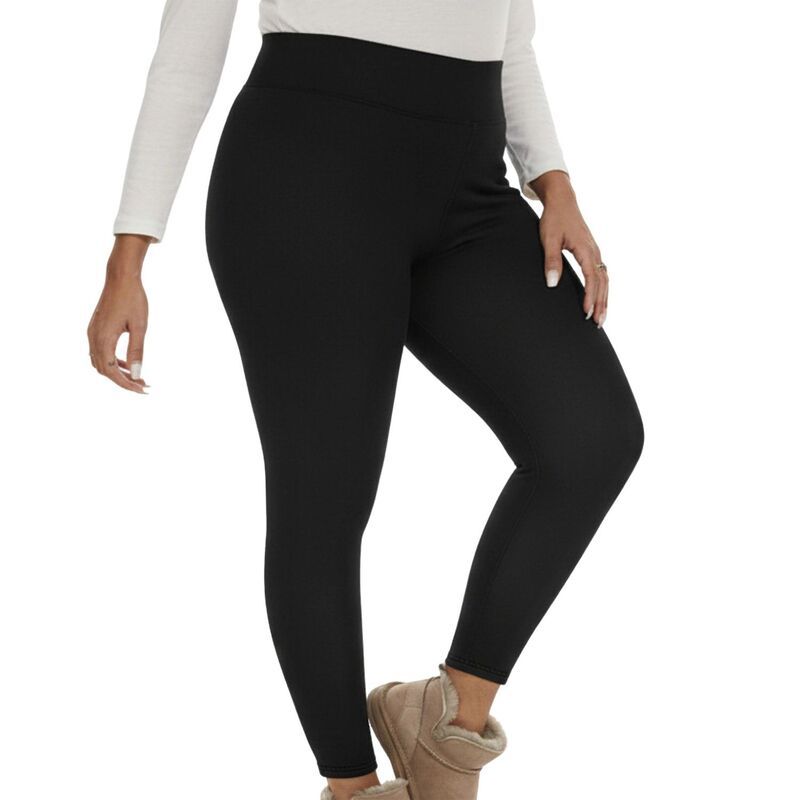 アンナカシ レディース ボトムス カジュアルパンツ ハイウエスト プラスサイズ レギンス フリース AnnaKaci Womens Plusize High Waist Fleece Lined Le