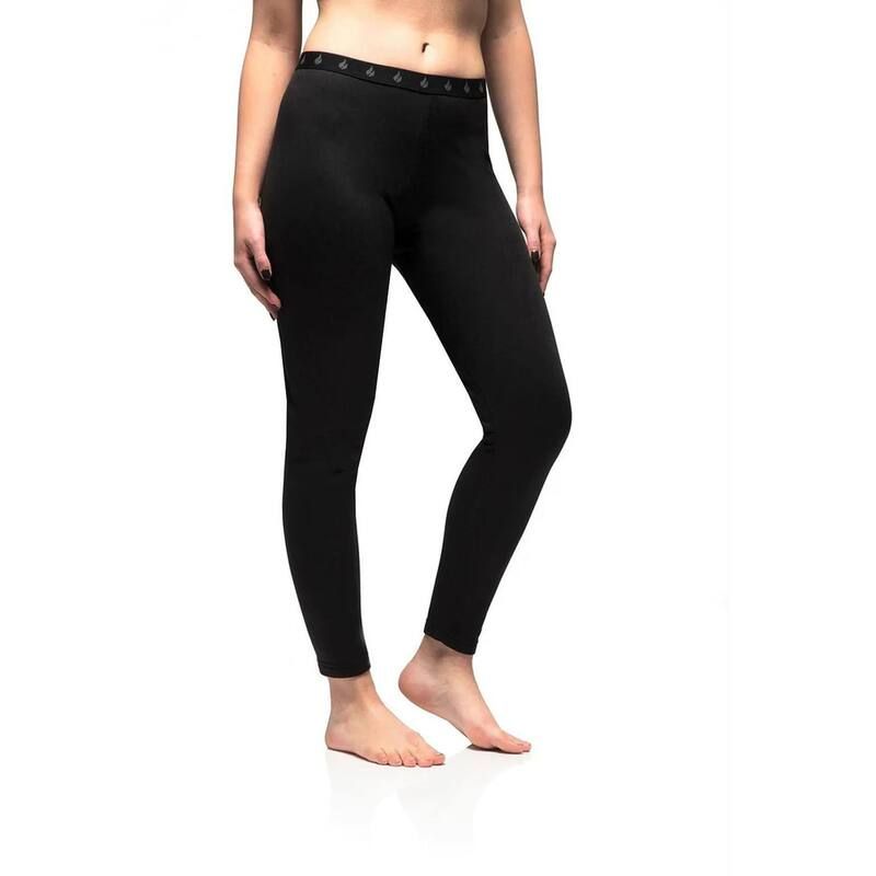 ヒートホルダーズ レディース ボトムス カジュアルパンツ Womens Heat Holders Original Thermal Underwear Tights Black ブラック