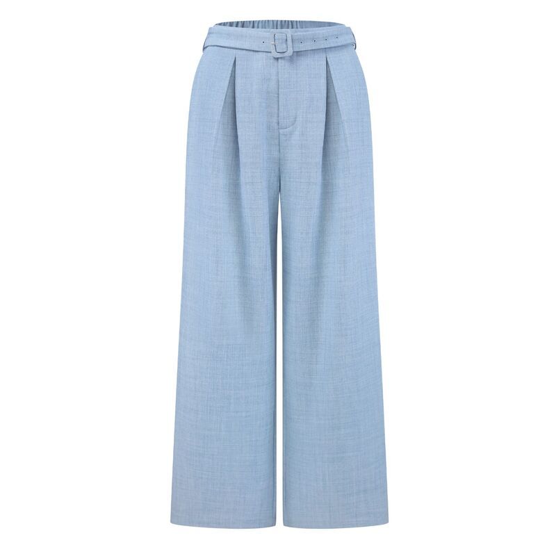 インスパイア シック レディース ボトムス カジュアルパンツ ワイドレッグ INSPIRE CHIC Womens Work Pant Wide Leg Belted Business Casual