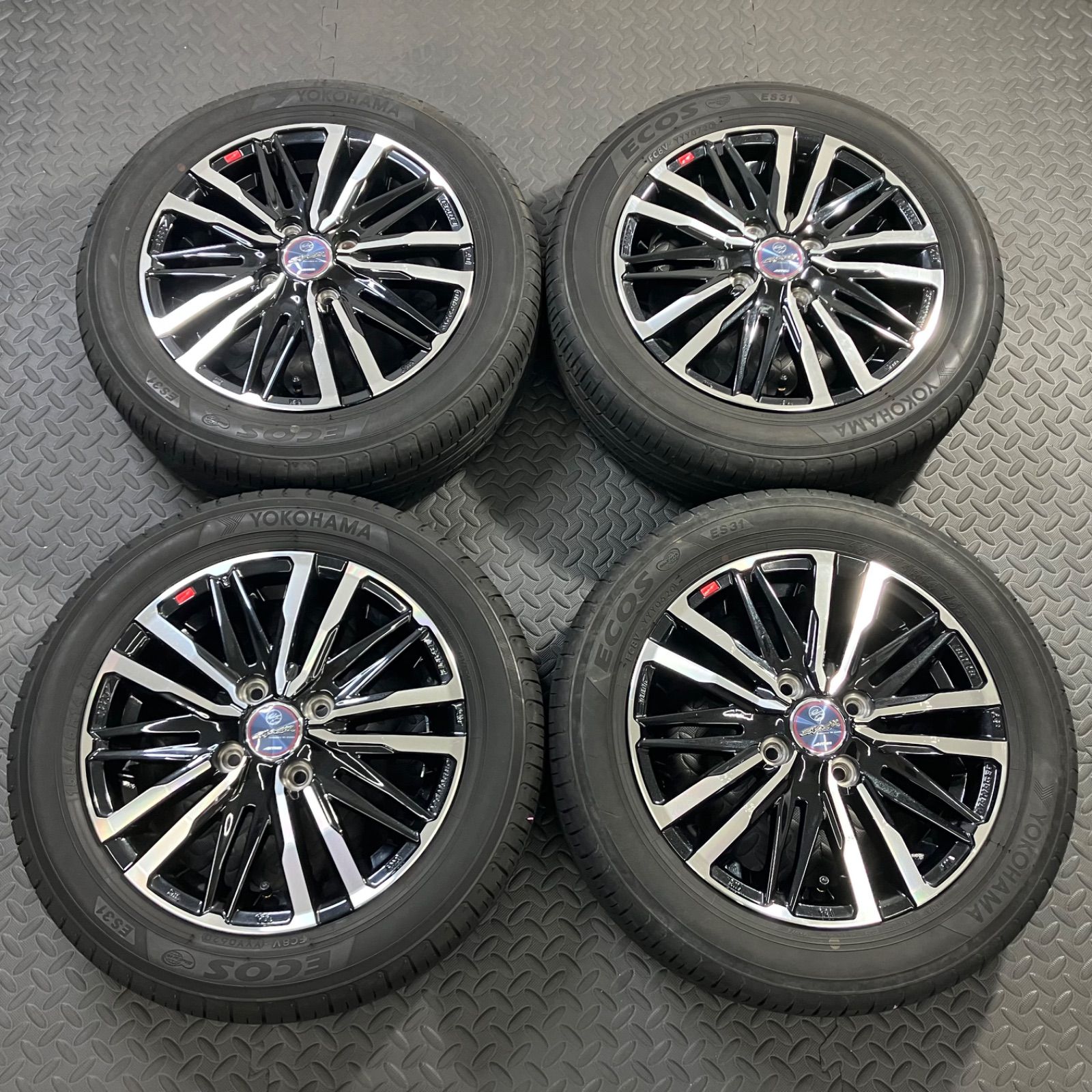 20年製 155/65R14 ヨコハマ エコス ES31 共豊 スマッグ プライム 