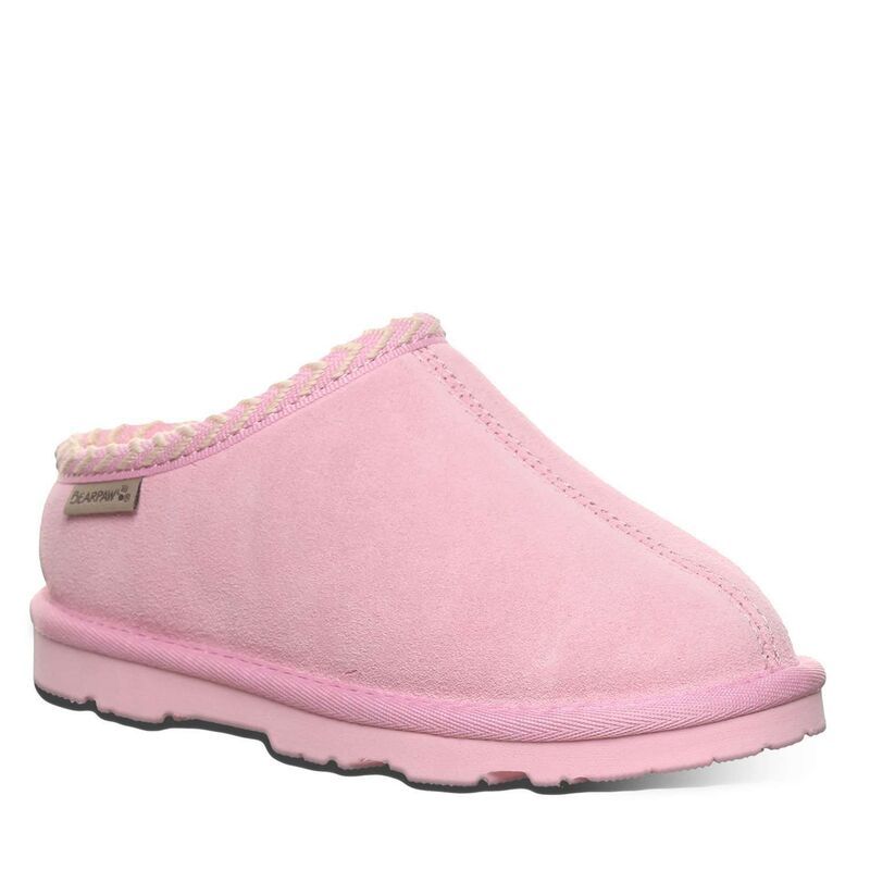 ベアパウ レディース シューズ サンダル Bearpaw Tabitha Kids Slippers Pink Lemon ピンク