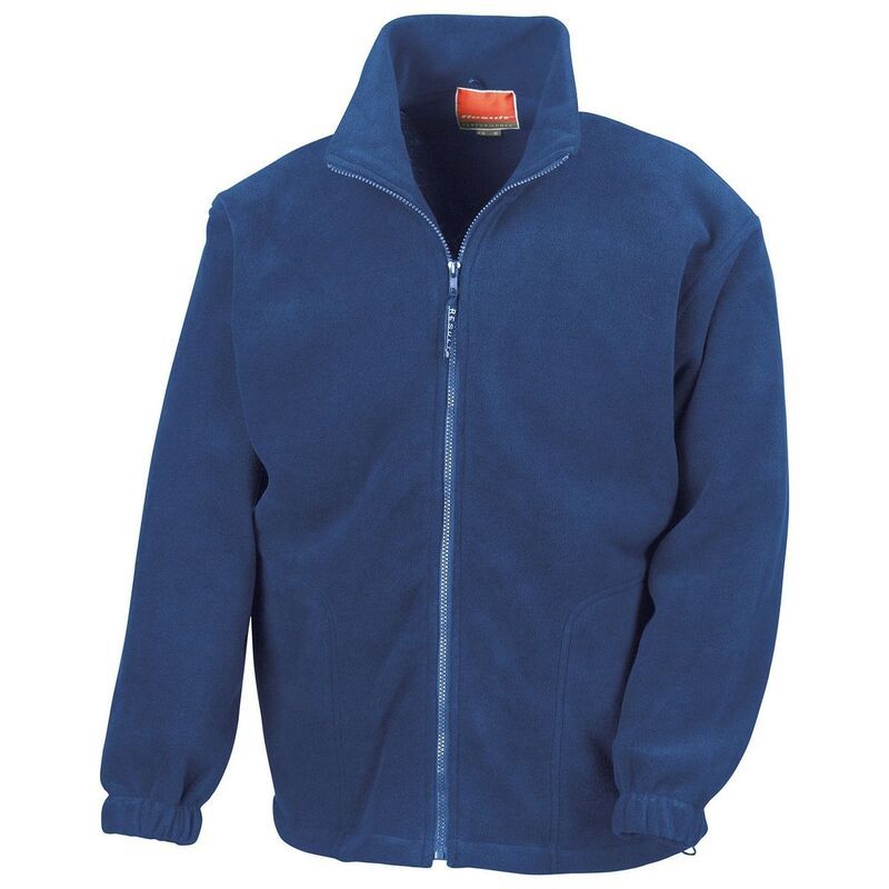 リザルト レディース アウター ジャケット・ブルゾン フリース Result Mens Polartherm Fleece Jacket Royal Blue ブルー